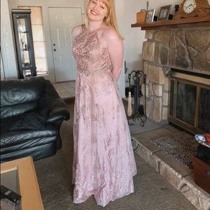 Jackie Jon designer prom dress